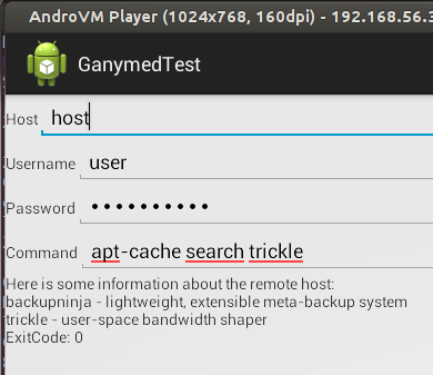 ganymed-ssh2 Test