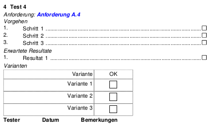 Ergebnis des geänderten Stylesheets zur PDF-Erzeugung